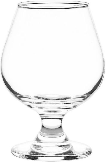 Cristar Set Gläser Cocktail/Trinken aus Glas Mit Stiel 340ml 6Stück