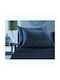 The Home Deco Factory Set Față de Pernă cu plic de acoperire Albastru marin 70x70cm.