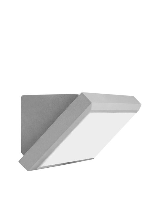 Spot Light Wall-Mounted Outdoor Ceiling Lamp LED IP65 12W with Adjustable White Light