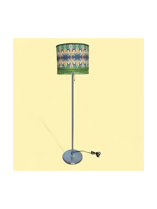 Oxygen Lovely Frida Floor Lamp with Socket for Bulb E27 Green