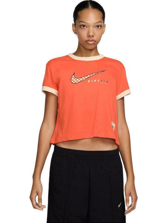 Nike Nsw Womens T-Shirt Orange
