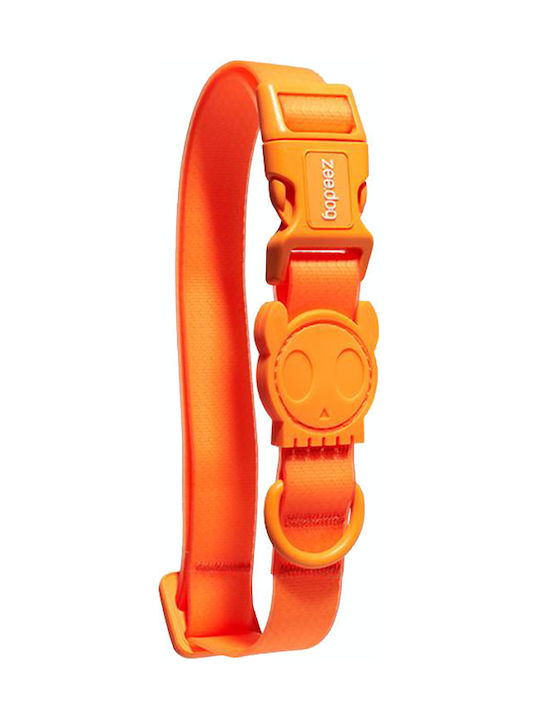 Zeedog Dog Collar Waterproof Neoprene Tangerine Medium 30-50cmx2cm