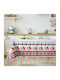 Kotonia Home Față de masă Din Bumbac Set Rustic 150x220cm