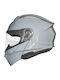 Yohe 935 SV Glossy Grey Κράνος Μηχανής Flip-Up ECE 22.06 1600gr με Sunvisor