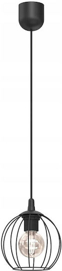 Luminex Pendant Lamp Hanging Κρεμαστό Φωτιστικό Μαύρο Luminex Pendant Lamp Hanging Κρεμαστό Φωτιστικό Μαύρο