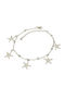 Charmy Women's Bracelet Anklet Chain made of Steel
