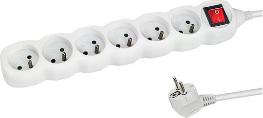 Esperanza Power Strip 6 Positions with Switch and Cable 1.5m