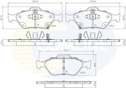 Toyota Cbp31637 Bremsbelag Set für Auto Bremsbeläge & Bremsscheiben Toyota Cbp31637 Bremsbelag Set für Auto Bremsbeläge & Bremsscheiben