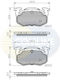 Rear Brake Disc Set Citroen Peugeot Renault CBP0522
