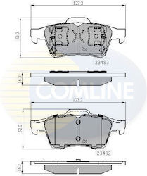 Renault-Nissan Cbp0946 Hintere Bremsscheiben Set Renault-Nissan Cbp0946 Hintere Bremsscheiben Set