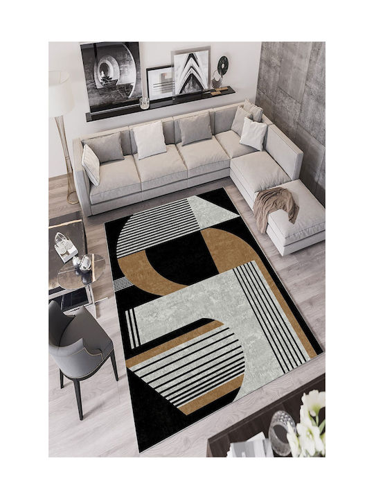 Conceptum Hypnose Килим Правоъгълена Black-grey...