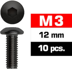 Ultimate Racing M3x12mm Schrauben Mit Kopf 10 S...