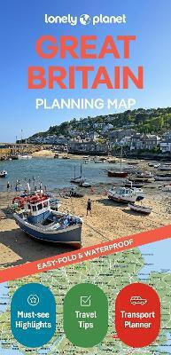 Lonely Planet Great Britain Planning Map - Lonely Planet Global Limited - Sheet Map, Folded