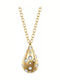 Luca Barra Necklace from Gold Plated Steel