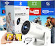Zenwire 360 R1 Projector LCD HD Λάμπας LED με Wi-Fi