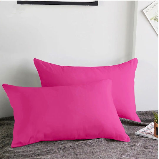 Kotonia Home Σετ mit Umschlagumschlag Fuchsia 50x80cm