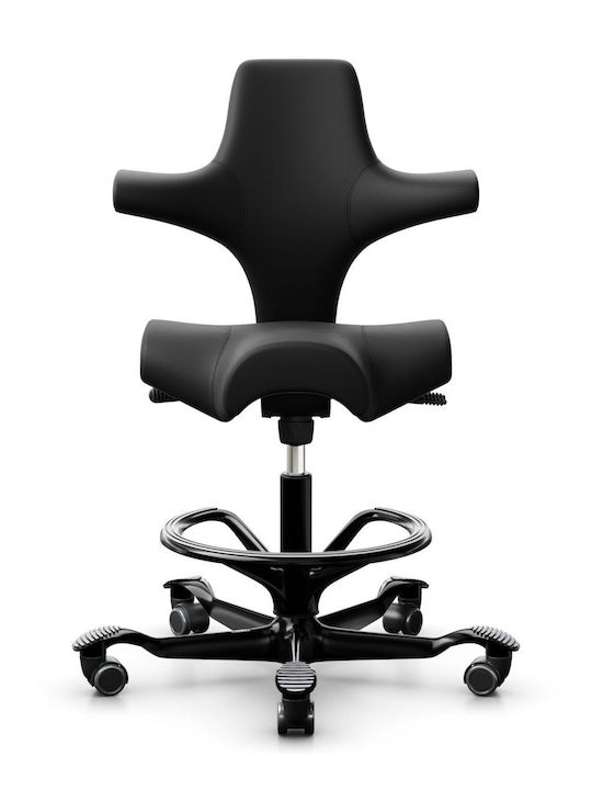 HAG Capisco 8106 Office Chair with Arms Black