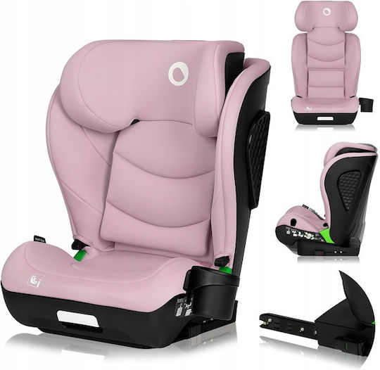 Lionelo Neal Καθισματάκι Αυτοκινήτου High-back Booster i-Size με Isofix Pink Lilac