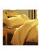 The Home Deco Factory Cuvertură Extra-dublu Bumbac Mustard 240x260cm
