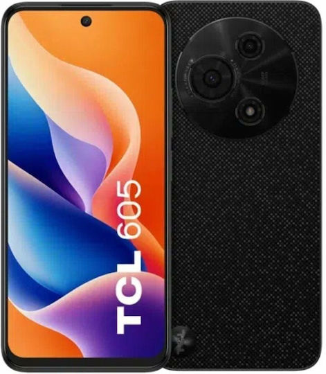 TCL 605 Dual SIM (4/128GB) Μαύρο