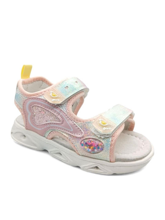 Touiti Παιδικά Πέδιλα Anatomic Pink
