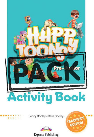 Happy Toons Pre-junior Activity Book Teacher's Edition With Digibook App