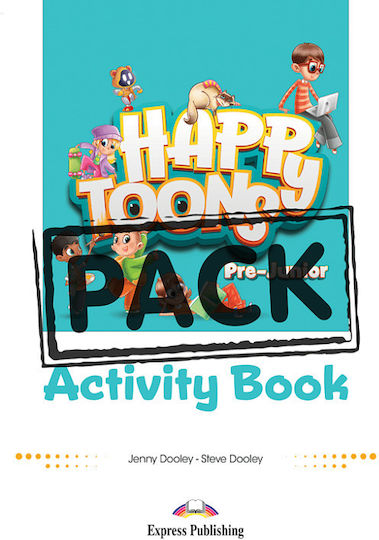 Happy Toons Pre-junior Activity Book With Digibook App