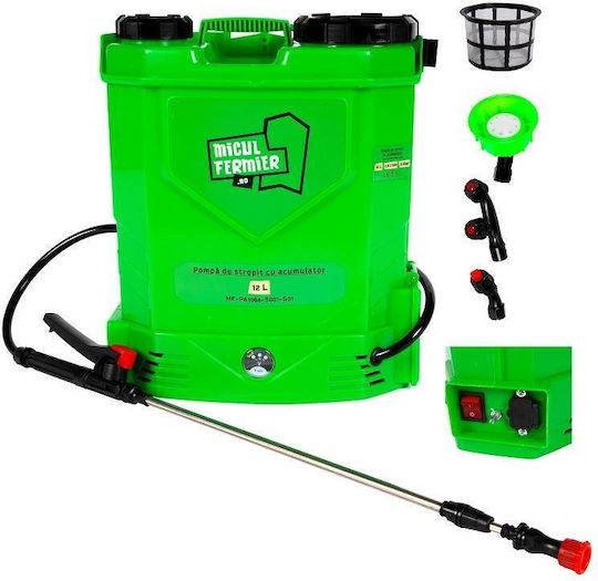 Pulverizator cu presiune cu Baterie 8Ah cu Capacitate 12lt 5.5bar