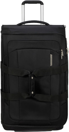 Samsonite Respark Σακ Βουαγιάζ Μαύρο με Ρόδες Υφασμάτινο