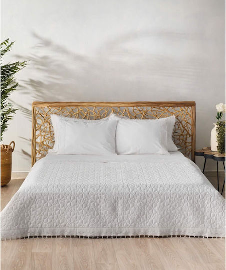 Kentia Marisol Set Coverlet Queen Size Cotton Marisol 230x250cm 3pcs