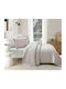 Liolios Home Покривало Кингсайз Бежов 220x240см