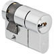 Abus Κύλινδρος Κλειδαριάς Μισός 40mm (30-10) με 5 Κλειδιά