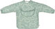 Beaba Evolving Sleeve Fabric Coverall with Button Pocket and Sleeves Sage Green