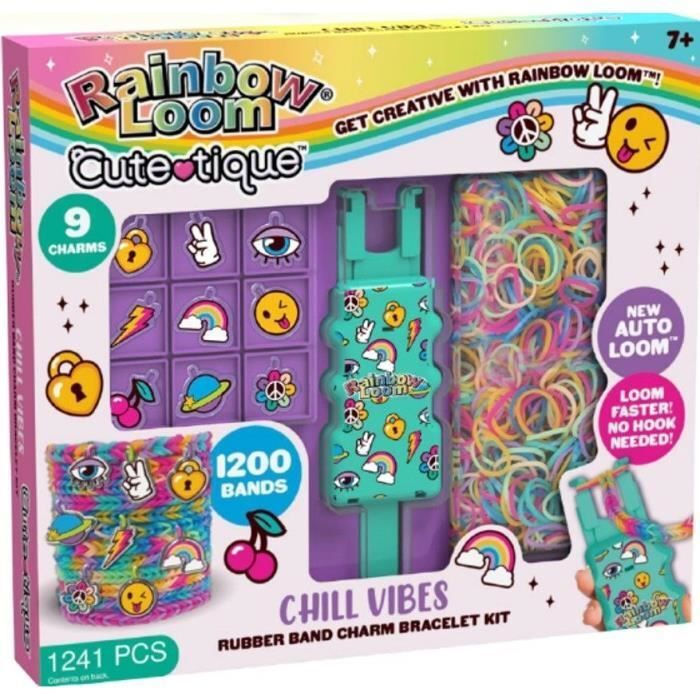 Bandai Rainbow Loom Cute Tique Automatic Rubber Band Bracelet