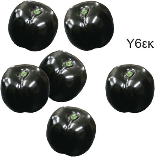 Künstliche Vanille Set/6 Ökologisch F6x6cm
