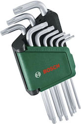 Bosch Set mit 9 Torx-Schlüsseln