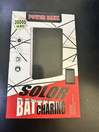SVP Solor Ηλιακό Power Bank 30000mAh