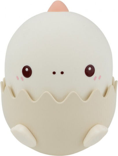 Mary's Φωτάκι Νυκτός LED Baby Dino Μπαταρίας Ροζ Θερμό
