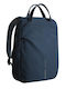 Women's Tote Bag Made of Artificial Leather Navy Blue