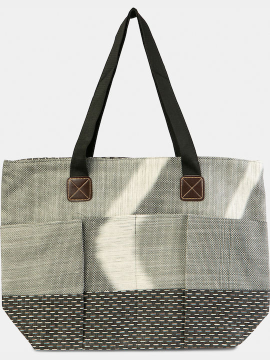 Interhat Fabric Beach Bag Gray