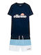 Kids' Set with Shorts Summer 2pcs Navy Vescia