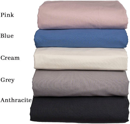 Epavlis Homeware Σετ Μαξιλαροθήκες Anthracite 50x70εκ.