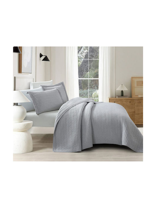 Liolios Home Калъфка за Възглавница Шити Lt Grey 50x70см.