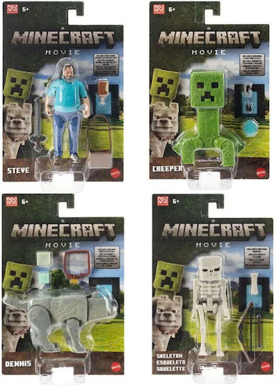 Minecraft Movie Action Figure For 6+ Years 8cm (Miscellaneous Designs)