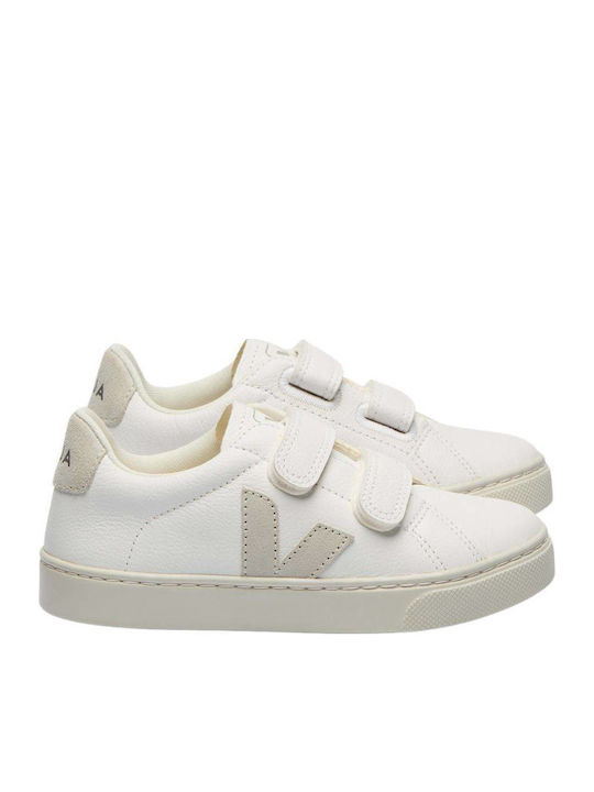 Veja Παιδικά Sneakers με Σκρατς Λευκά