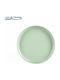 Heinner Yvonne Plate Desert Ceramic Green with Diameter 20cm 6pcs