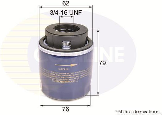 Ölfilter Audi-Seat-Skoda-VW Eof226