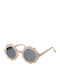 Paolo Moss Unisex Sunglasses with Pink Frame and Pink Lens