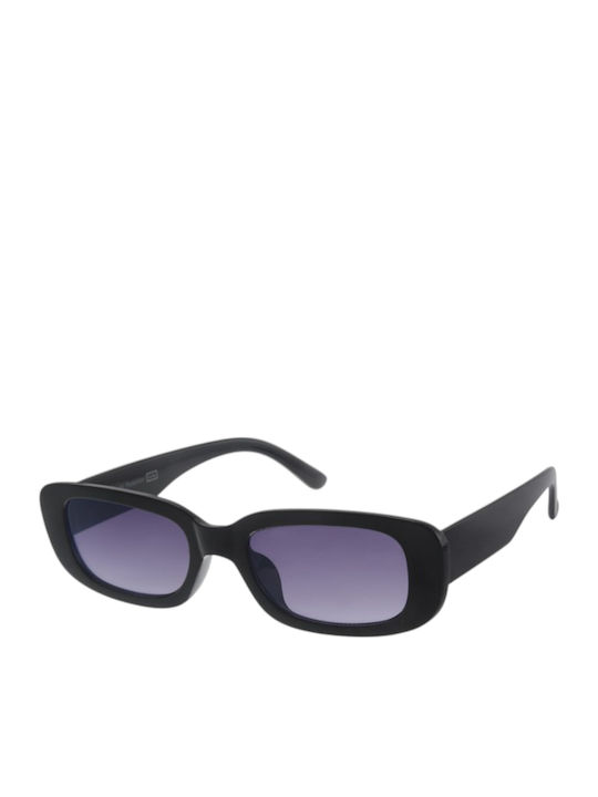 Paolo Moss Women's Sunglasses with Black Frame and Black Gradient Lens