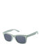 Paolo Moss Unisex Sunglasses with Green Frame and Green Lens